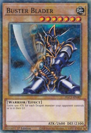 Buster Blader (Duel Terminal) (HAC1-EN007) - Hidden Arsenal: Chapter 1 1st Edition Hidden Arsenal: Chapter 1 Yugioh Single Squirtle Squad Card Shop.