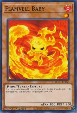 Flamvell Baby (HAC1-EN068) - Hidden Arsenal: Chapter 1 1st Edition Hidden Arsenal: Chapter 1 Yugioh Single Squirtle Squad Card Shop.