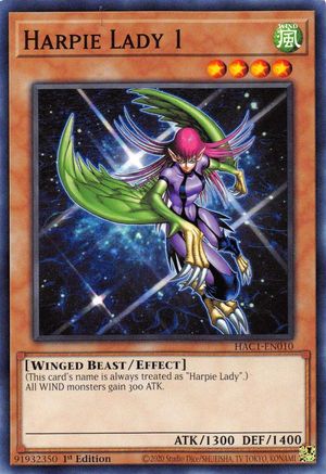 Harpie Lady 1 (HAC1-EN010) - Hidden Arsenal: Chapter 1 1st Edition Hidden Arsenal: Chapter 1 Yugioh Single Squirtle Squad Card Shop.