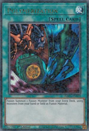 Polymerization (Duel Terminal) (HAC1-EN022) - Hidden Arsenal: Chapter 1 1st Edition Hidden Arsenal: Chapter 1 Yugioh Single Squirtle Squad Card Shop.