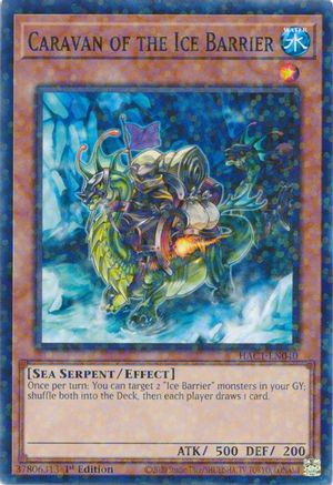 Caravan of the Ice Barrier (Duel Terminal) (HAC1-EN040) - Hidden Arsenal: Chapter 1 1st Edition Hidden Arsenal: Chapter 1 Yugioh Single Squirtle Squad Card Shop.