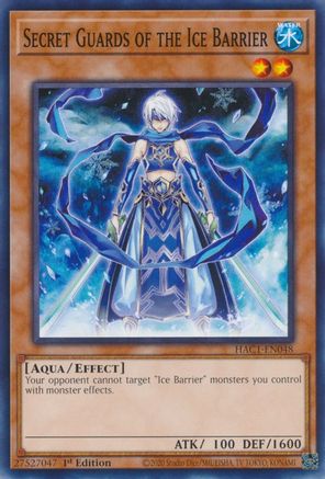 Secret Guards of the Ice Barrier (HAC1-EN048) - Hidden Arsenal: Chapter 1 1st Edition Hidden Arsenal: Chapter 1 Yugioh Single Squirtle Squad Card Shop.