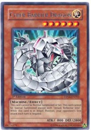 Cyber Barrier Dragon (DP04-EN002) - Duelist Pack 4: Zane Truesdale Unlimited Duelist Pack 4: Zane Truesdale Yugioh Single Squirtle Squad Card Shop.