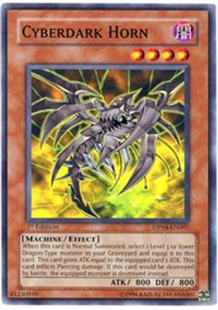 Cyberdark Horn (DP04-EN007) - Duelist Pack 4: Zane Truesdale 1st Edition Duelist Pack 4: Zane Truesdale Yugioh Single Squirtle Squad Card Shop.