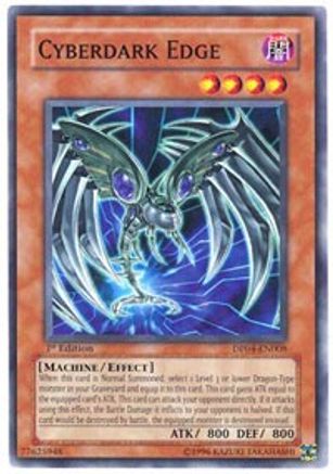Cyberdark Edge (DP04-EN008) - Duelist Pack 4: Zane Truesdale 1st Edition Duelist Pack 4: Zane Truesdale Yugioh Single Squirtle Squad Card Shop.