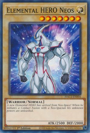 Elemental HERO Neos (HAC1-EN004) - Hidden Arsenal: Chapter 1 1st Edition Hidden Arsenal: Chapter 1 Yugioh Single Squirtle Squad Card Shop.
