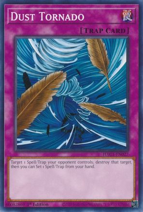 Dust Tornado (HAC1-EN027) - Hidden Arsenal: Chapter 1 1st Edition Hidden Arsenal: Chapter 1 Yugioh Single Squirtle Squad Card Shop.