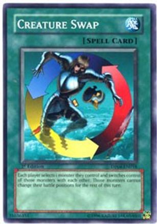 Creature Swap (DP04-EN018) - Duelist Pack 4: Zane Truesdale 1st Edition Duelist Pack 4: Zane Truesdale Yugioh Single Squirtle Squad Card Shop.