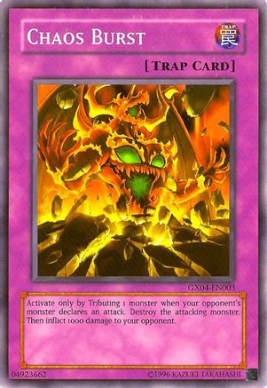 Chaos Burst (GX Tag Force 2) (GX04-EN003) - Yu-Gi-Oh! Video Game Promotional Cards Unlimited Yu-Gi-Oh! Video Game Promotional Cards Yugioh Single Squirtle Squad Card Shop.
