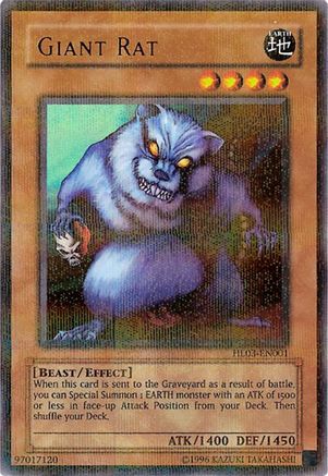 Giant Rat (HL03-EN001) - Hobby League 3 Unlimited Hobby League 3 Yugioh Single Squirtle Squad Card Shop.