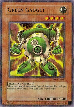 Green Gadget (HL05-EN002) - Hobby League 5 Limited Hobby League 5 Yugioh Single Squirtle Squad Card Shop.