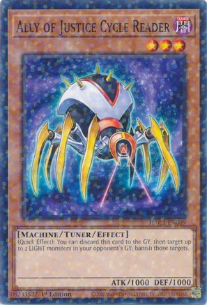 Ally of Justice Cycle Reader (Duel Terminal) (HAC1-EN089) - Hidden Arsenal: Chapter 1 1st Edition Hidden Arsenal: Chapter 1 Yugioh Single Squirtle Squad Card Shop.