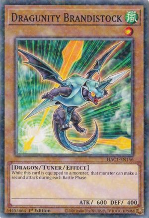 Dragunity Brandistock (Duel Terminal) (HAC1-EN156) - Hidden Arsenal: Chapter 1 1st Edition Hidden Arsenal: Chapter 1 Yugioh Single Squirtle Squad Card Shop.