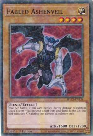 Fabled Ashenveil (Duel Terminal) (HAC1-EN134) - Hidden Arsenal: Chapter 1 1st Edition Hidden Arsenal: Chapter 1 Yugioh Single Squirtle Squad Card Shop.