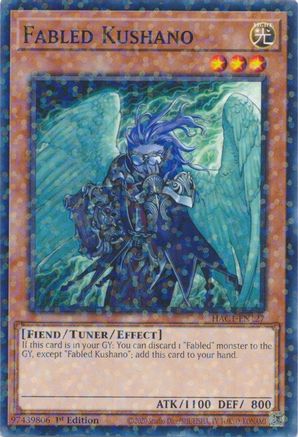 Fabled Kushano (Duel Terminal) (HAC1-EN127) - Hidden Arsenal: Chapter 1 1st Edition Hidden Arsenal: Chapter 1 Yugioh Single Squirtle Squad Card Shop.
