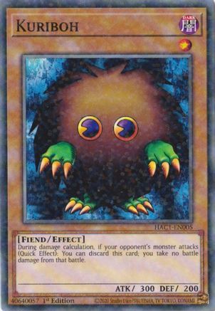 Kuriboh (Duel Terminal) (HAC1-EN005) - Hidden Arsenal: Chapter 1 1st Edition Hidden Arsenal: Chapter 1 Yugioh Single Squirtle Squad Card Shop.