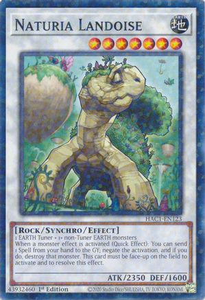 Naturia Landoise (Duel Terminal) (HAC1-EN123) - Hidden Arsenal: Chapter 1 1st Edition Hidden Arsenal: Chapter 1 Yugioh Single Squirtle Squad Card Shop.