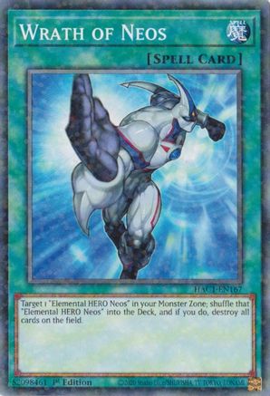 Wrath of Neos (Duel Terminal) (HAC1-EN167) - Hidden Arsenal: Chapter 1 1st Edition Hidden Arsenal: Chapter 1 Yugioh Single Squirtle Squad Card Shop.