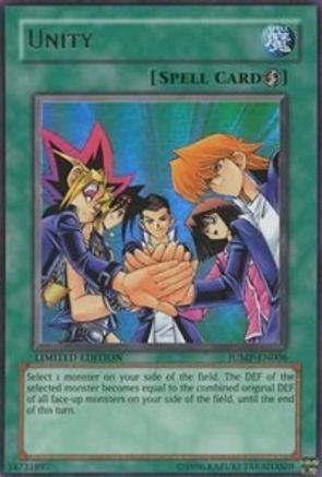 Unity (JUMP-EN006) - Shonen Jump Magazine Promos Limited Shonen Jump Magazine Promos Yugioh Single Squirtle Squad Card Shop.