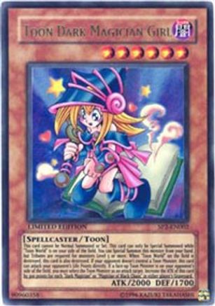 Toon Dark Magician Girl (JUMP-EN010) - Shonen Jump Magazine Promos Limited Shonen Jump Magazine Promos Yugioh Single Squirtle Squad Card Shop.