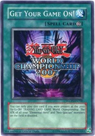 Get Your Game On! (WCPS-EN700) - World Championship Series Limited World Championship Series Yugioh Single Squirtle Squad Card Shop.