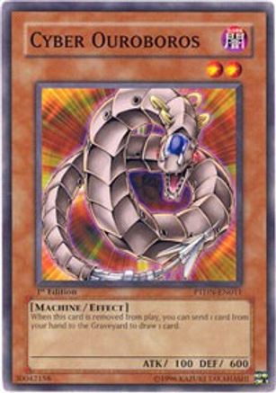 Cyber Ouroboros (PTDN-EN011) - Phantom Darkness 1st Edition Phantom Darkness Yugioh Single Squirtle Squad Card Shop.