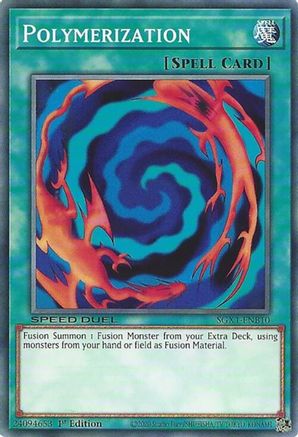 Polymerization (B) (SGX1-ENB10) - Speed Duel GX: Duel Academy Box 1st Edition Speed Duel GX: Duel Academy Box Yugioh Single Squirtle Squad Card Shop.