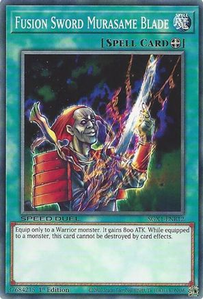 Fusion Sword Murasame Blade (SGX1-ENB12) - Speed Duel GX: Duel Academy Box 1st Edition Speed Duel GX: Duel Academy Box Yugioh Single Squirtle Squad Card Shop.