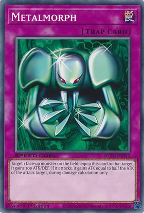 Metalmorph (SGX1-END17) - Speed Duel GX: Duel Academy Box 1st Edition Speed Duel GX: Duel Academy Box Yugioh Single Squirtle Squad Card Shop.