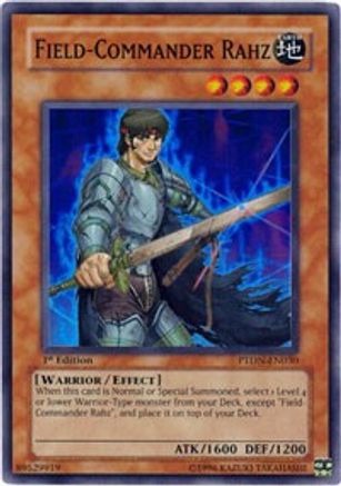 Field-Commander Rahz (PTDN-EN030) - Phantom Darkness 1st Edition Phantom Darkness Yugioh Single Squirtle Squad Card Shop.