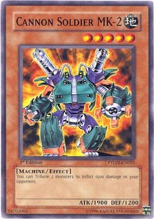 Cannon Soldier MK-2 (PTDN-EN035) - Phantom Darkness Unlimited Phantom Darkness Yugioh Single Squirtle Squad Card Shop.