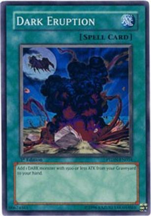 Dark Eruption (PTDN-EN054) - Phantom Darkness 1st Edition Phantom Darkness Yugioh Single Squirtle Squad Card Shop.