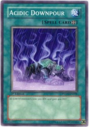 Acidic Downpour (PTDN-EN058) - Phantom Darkness Unlimited Phantom Darkness Yugioh Single Squirtle Squad Card Shop.