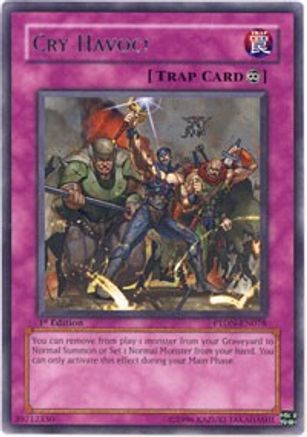 Cry Havoc! (PTDN-EN078) - Phantom Darkness 1st Edition Phantom Darkness Yugioh Single Squirtle Squad Card Shop.
