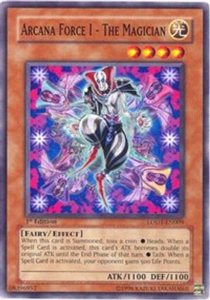 Arcana Force I - The Magician (LODT-EN009) - Light of Destruction 1st Edition Light of Destruction Yugioh Single Squirtle Squad Card Shop.