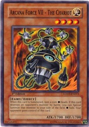 Arcana Force VII - The Chariot (LODT-EN013) - Light of Destruction Unlimited Light of Destruction Yugioh Single Squirtle Squad Card Shop.