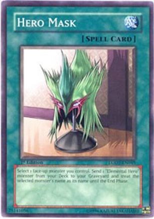 Hero Mask (LODT-EN045) - Light of Destruction Unlimited Light of Destruction Yugioh Single Squirtle Squad Card Shop.