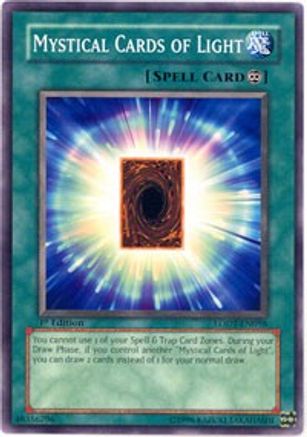 Mystical Cards of Light (LODT-EN058) - Light of Destruction Unlimited Light of Destruction Yugioh Single Squirtle Squad Card Shop.
