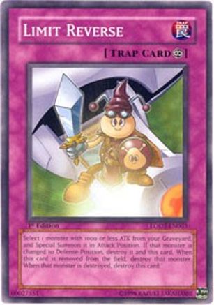 Limit Reverse (LODT-EN063) - Light of Destruction Unlimited Light of Destruction Yugioh Single Squirtle Squad Card Shop.