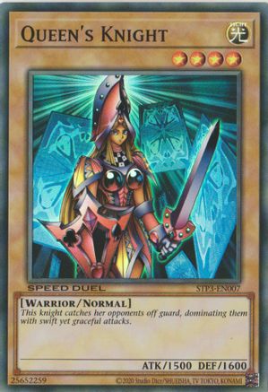 Queen's Knight (STP3-EN007) - Speed Duel: Tournament Pack 3 Unlimited Speed Duel: Tournament Pack 3 Yugioh Single Squirtle Squad Card Shop.