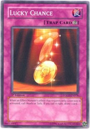 Lucky Chance (LODT-EN078) - Light of Destruction Unlimited Light of Destruction Yugioh Single Squirtle Squad Card Shop.