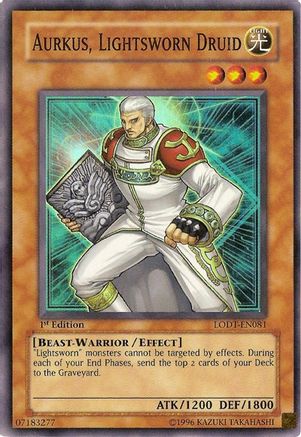 Aurkus, Lightsworn Druid (LODT-EN081) - Light of Destruction Unlimited Light of Destruction Yugioh Single Squirtle Squad Card Shop.