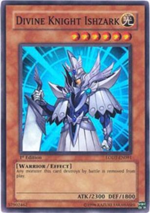 Divine Knight Ishzark (LODT-EN091) - Light of Destruction Unlimited Light of Destruction Yugioh Single Squirtle Squad Card Shop.