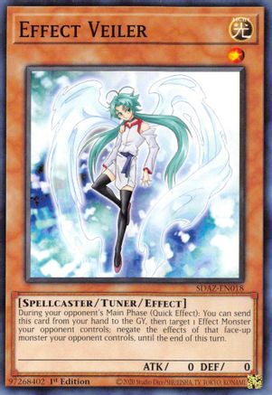 Effect Veiler (SDAZ-EN018) - Structure Deck: Albaz Strike 1st Edition Structure Deck: Albaz Strike Yugioh Single Squirtle Squad Card Shop.
