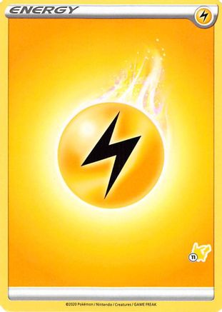 Lightning Energy (#11 Pikachu Stamped) Battle Academy 2022 - Promo Battle Academy 2022 Pokemon Single Squirtle Squad Card Shop.