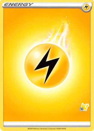 Lightning Energy (#19 Pikachu Stamped) Battle Academy 2022 - Promo Battle Academy 2022 Pokemon Single Squirtle Squad Card Shop.