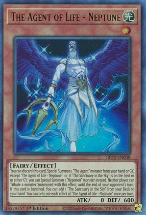 The Agent of Life - Neptune (GFP2-EN008) - Ghosts From the Past: The 2nd Haunting 1st Edition Ghosts From the Past: The 2nd Haunting Yugioh Single Squirtle Squad Card Shop.