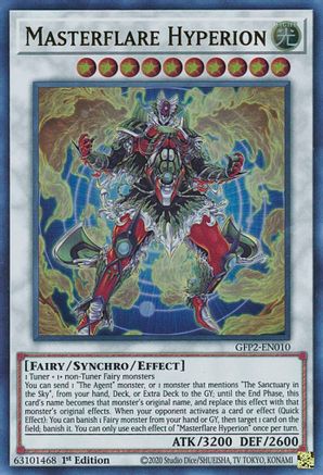 Masterflare Hyperion (GFP2-EN010) - Ghosts From the Past: The 2nd Haunting 1st Edition Ghosts From the Past: The 2nd Haunting Yugioh Single Squirtle Squad Card Shop.