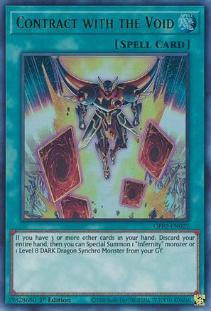 Contract with the Void (GFP2-EN022) - Ghosts From the Past: The 2nd Haunting 1st Edition Ghosts From the Past: The 2nd Haunting Yugioh Single Squirtle Squad Card Shop.
