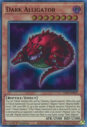 Dark Alligator (GFP2-EN033) - Ghosts From the Past: The 2nd Haunting 1st Edition Ghosts From the Past: The 2nd Haunting Yugioh Single Squirtle Squad Card Shop.